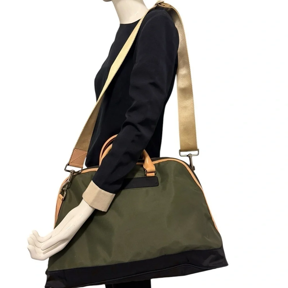 Danzo Retro Diaper Or Travel Bag Pockets W/ Labels Changing Mat Adjustable Strap